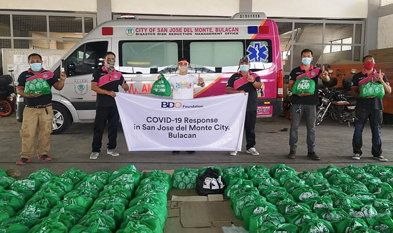 8,000 families receive food aid from BDO Foundation