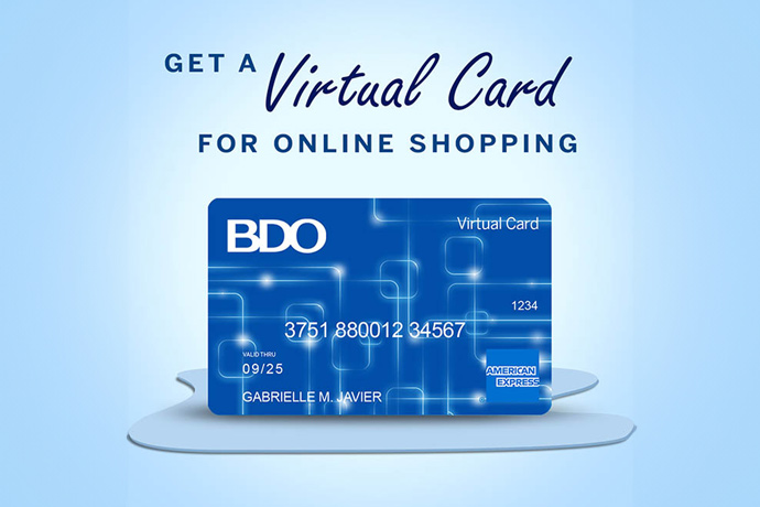 BDO & AMEX introduce BDO American Express Virtual Card