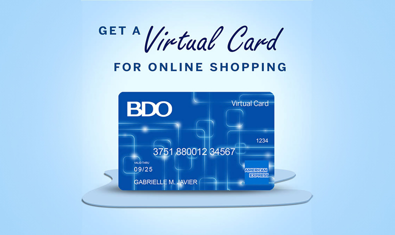 BDO & AMEX introduce BDO American Express Virtual Card