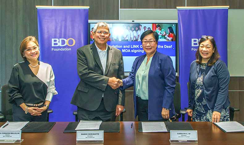 BDO Foundation and LINK join forces to support MSMEs