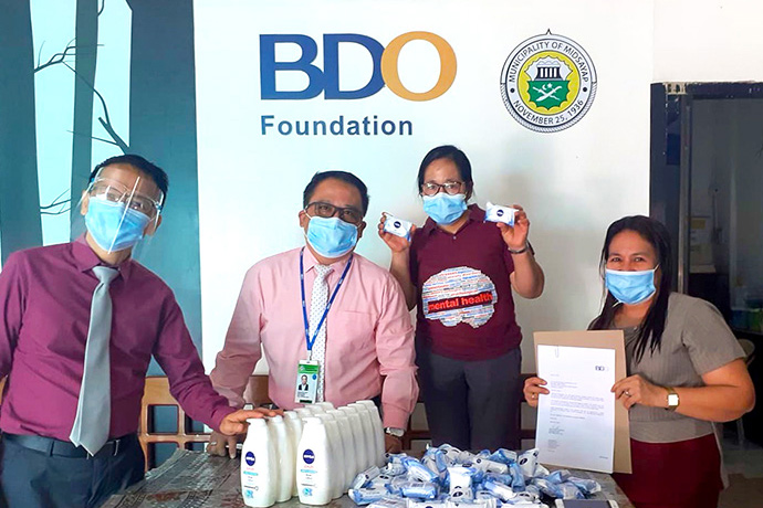 BDO Foundation beneficiaries receive NIVEA products