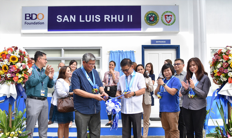 BDOF upgrades 5 health centers in Batangas, Bohol, and Cebu