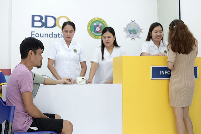 BDO Foundation rehabilitates several RHUs in Bohol province to cap 2024