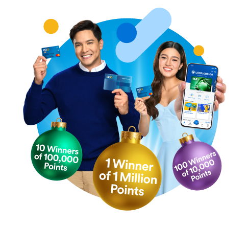 Get a chance to win up to 1 Million Rewards Points