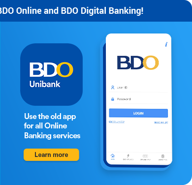 Get to know the BDO apps | BDO Unibank, Inc.